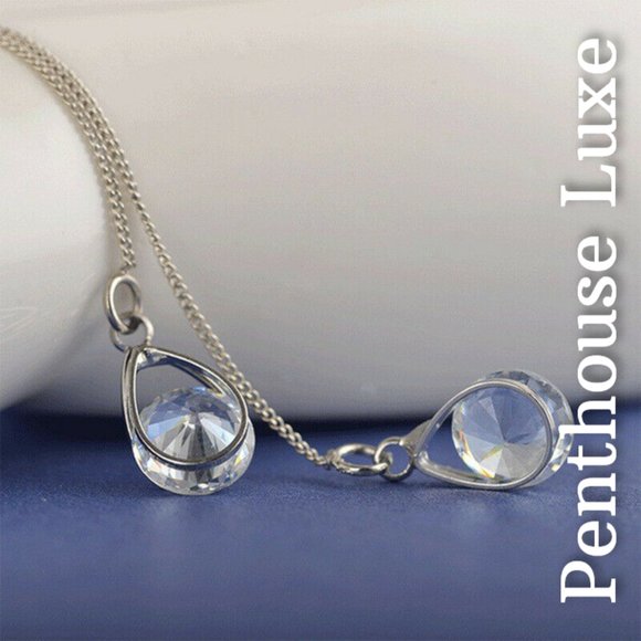 Long Drop Chain Threader Earrings - Picture 3 of 6